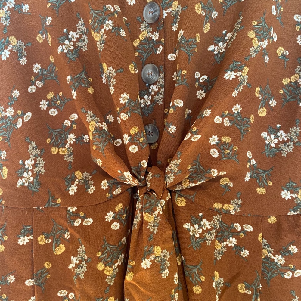 Rust jumpsuit - Picture 4 of 6